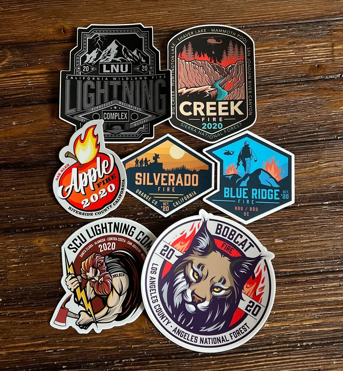 2020 Fire Stickers - Bundle 1