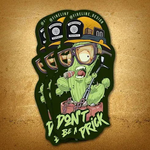 Don't Be A Prick Stickers - 3 Pack 1