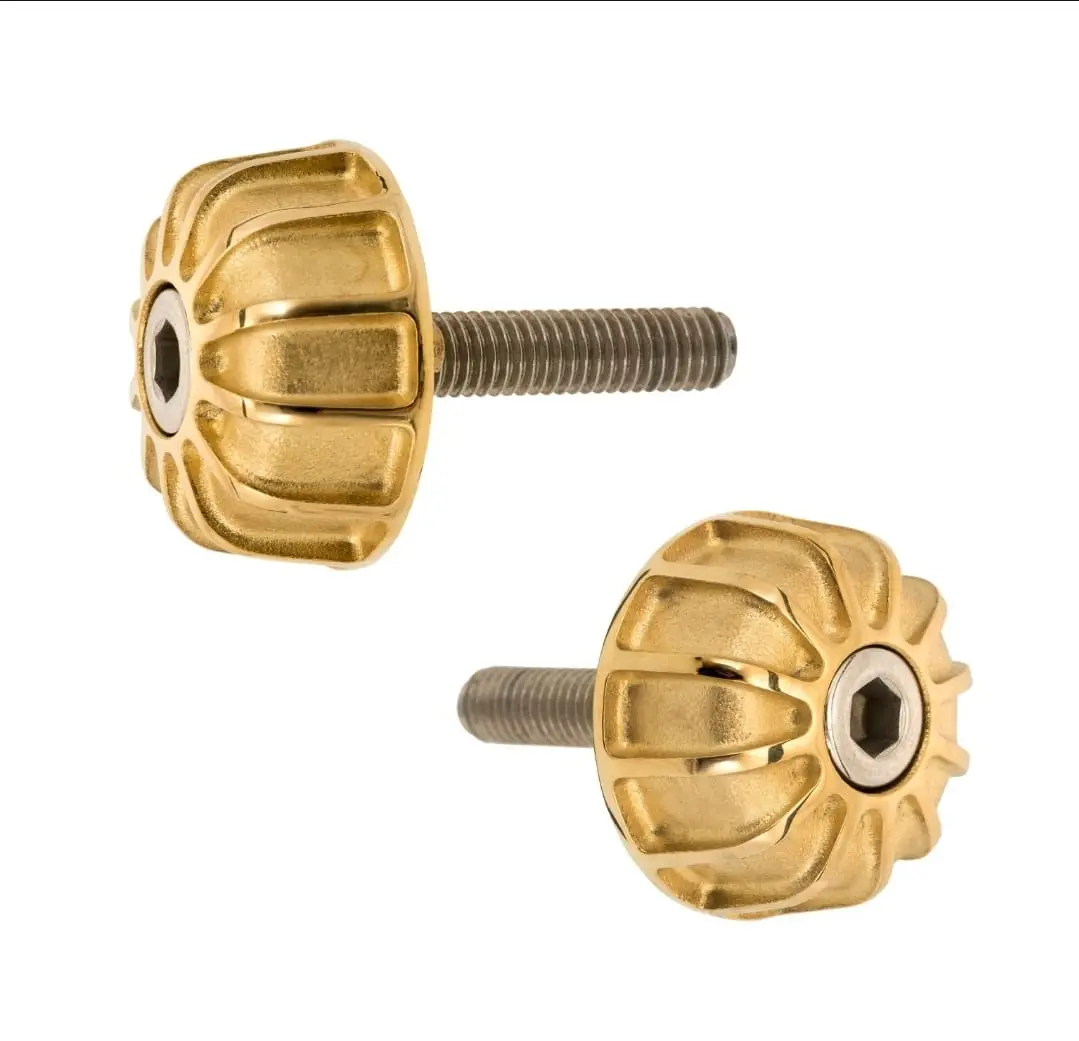 Motone Casablanka Passenger Peg Delete Kit - Brass 1