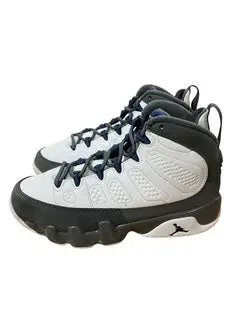 Air Jordan, Kids, 9 Retro, Shoes, White/Blue/Grey 1