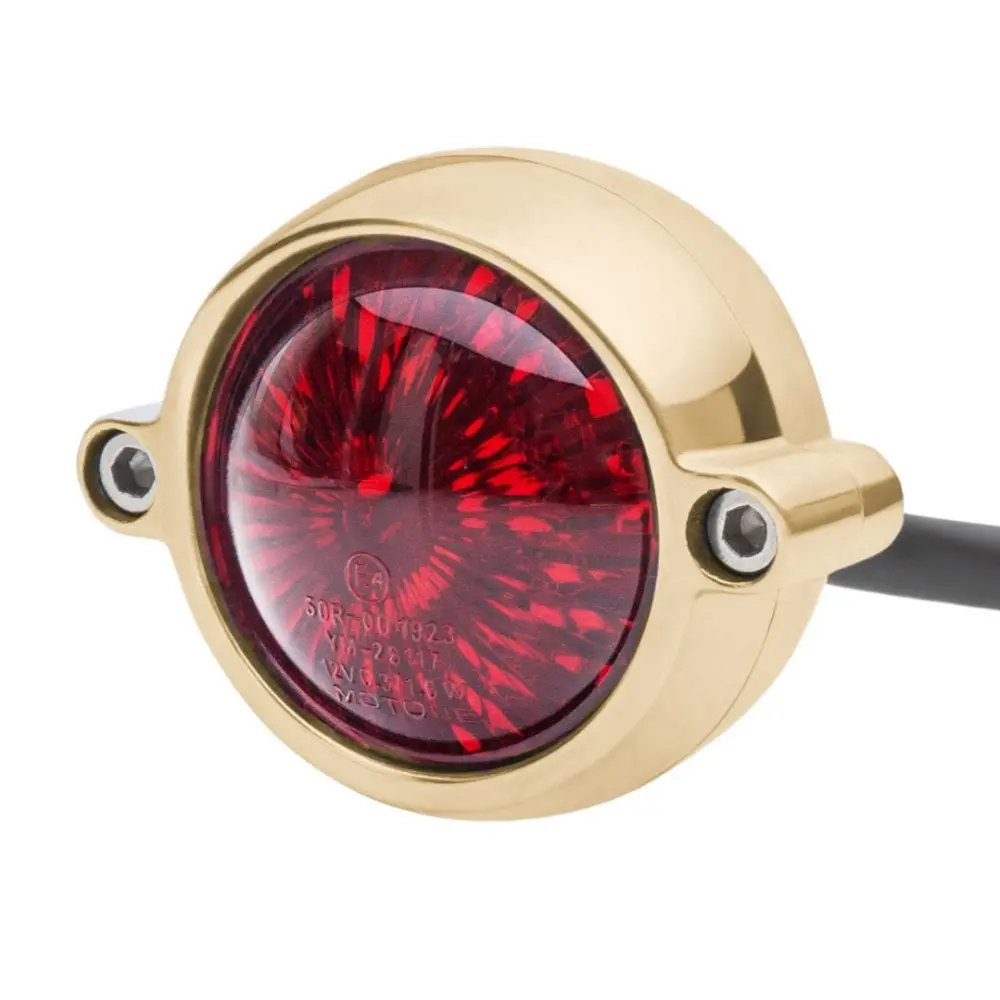 Motone Eldorado Tail Light - Led - Solid Brass 1