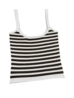 Forever 21, Women's, Juniors, Sleeveless, Camisole, Blue Stripe 1