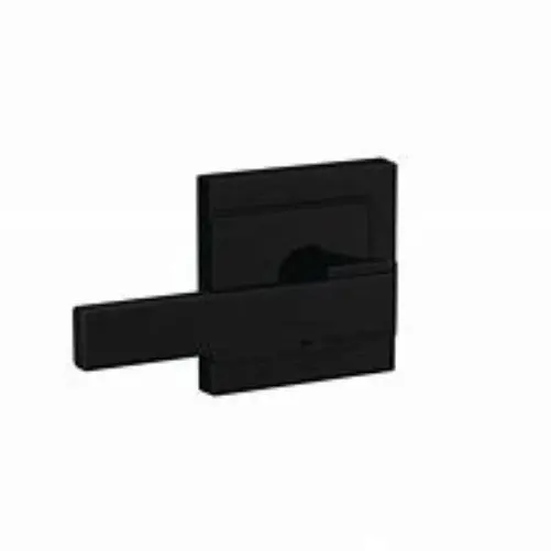Schlage Fc172 Nbk 622 Uld Matte Black Dempsey Custom Northbrook Non-Turning Lever With Upland Trim - New In Box 1