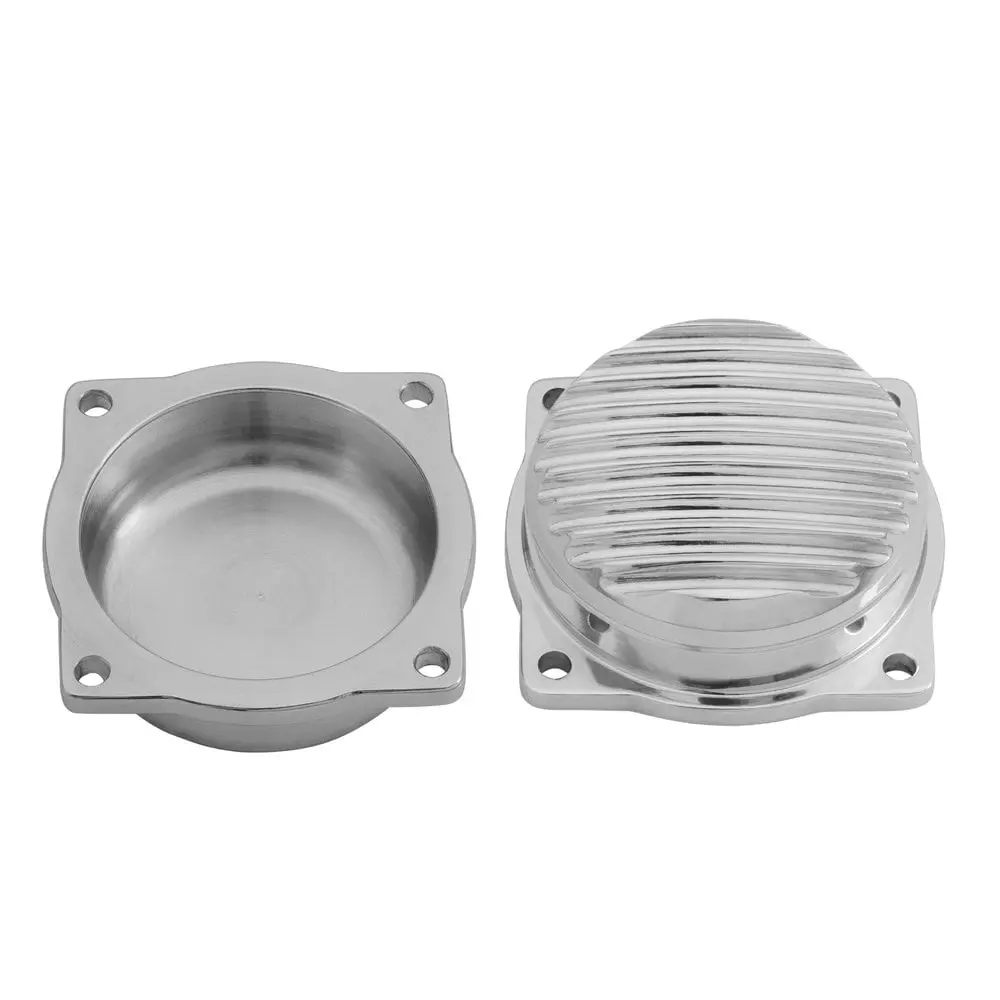 Motone Finned Efi "Carb" Tops - Polished 2