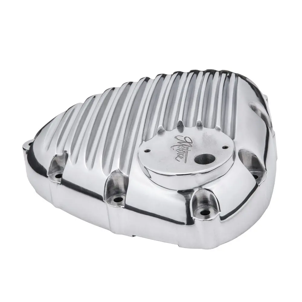 Motone Finned Stator Engine Cover - Polished Finish 2