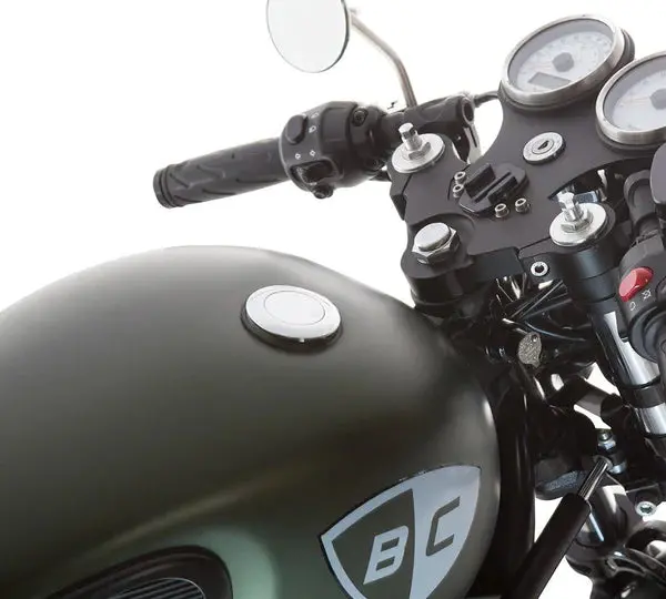 British Customs Pop Up Gas Cap - Chrome 2