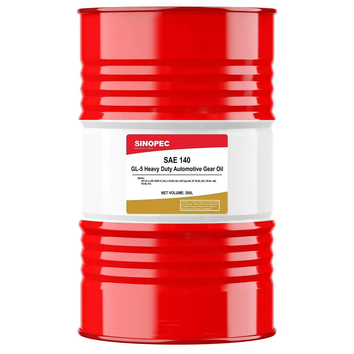 Gl-5 Sae 140 Heavy Duty Automotive Gear Oil - 55 Gallon Drum 1