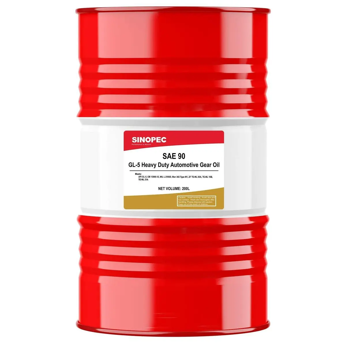 Gl-5 Sae 90 Heavy Duty Automotive Gear Oil - 55 Gallon Drum 1