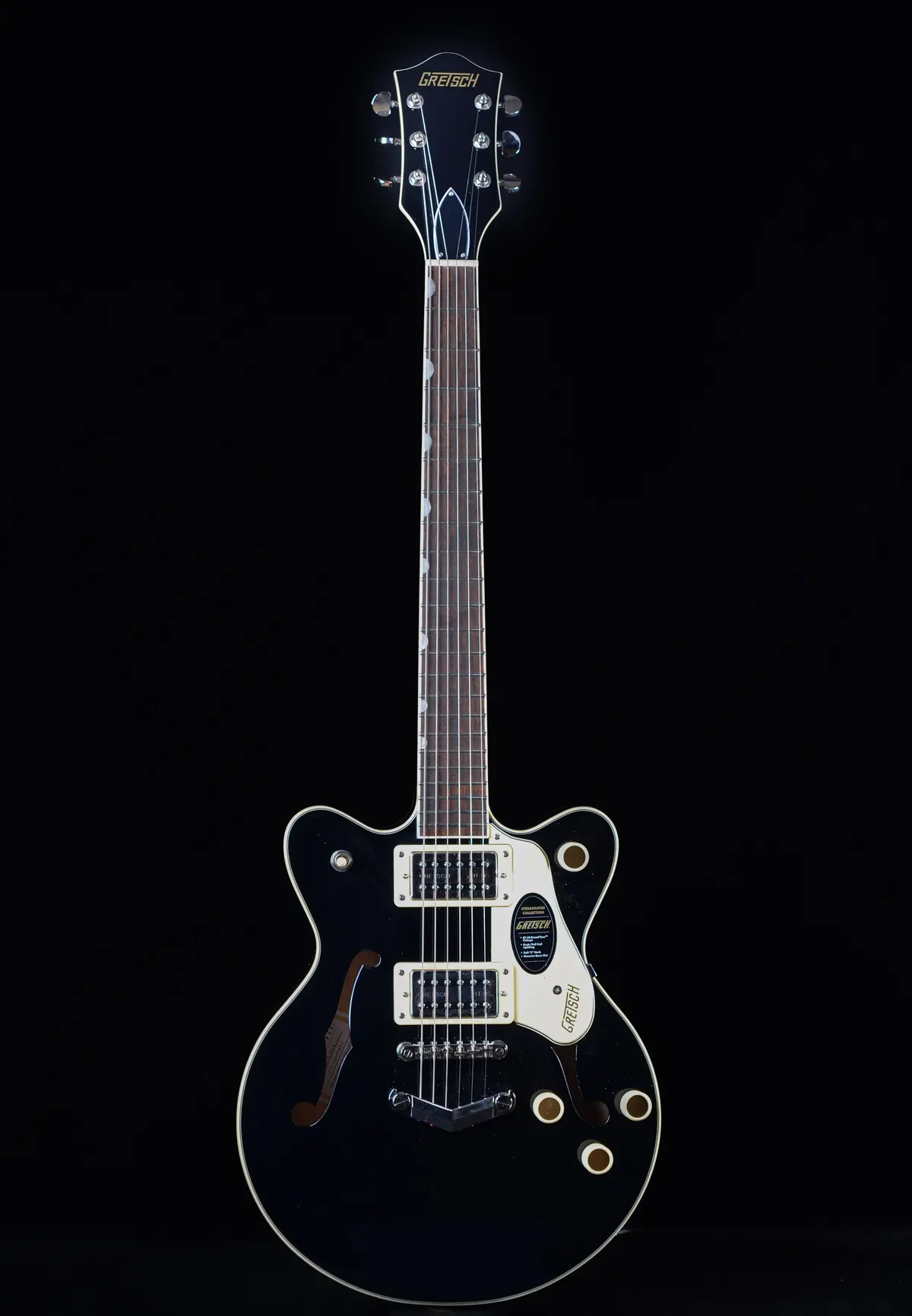 Gretsch G2655 Streamliner Center Block Jr. - Black 1