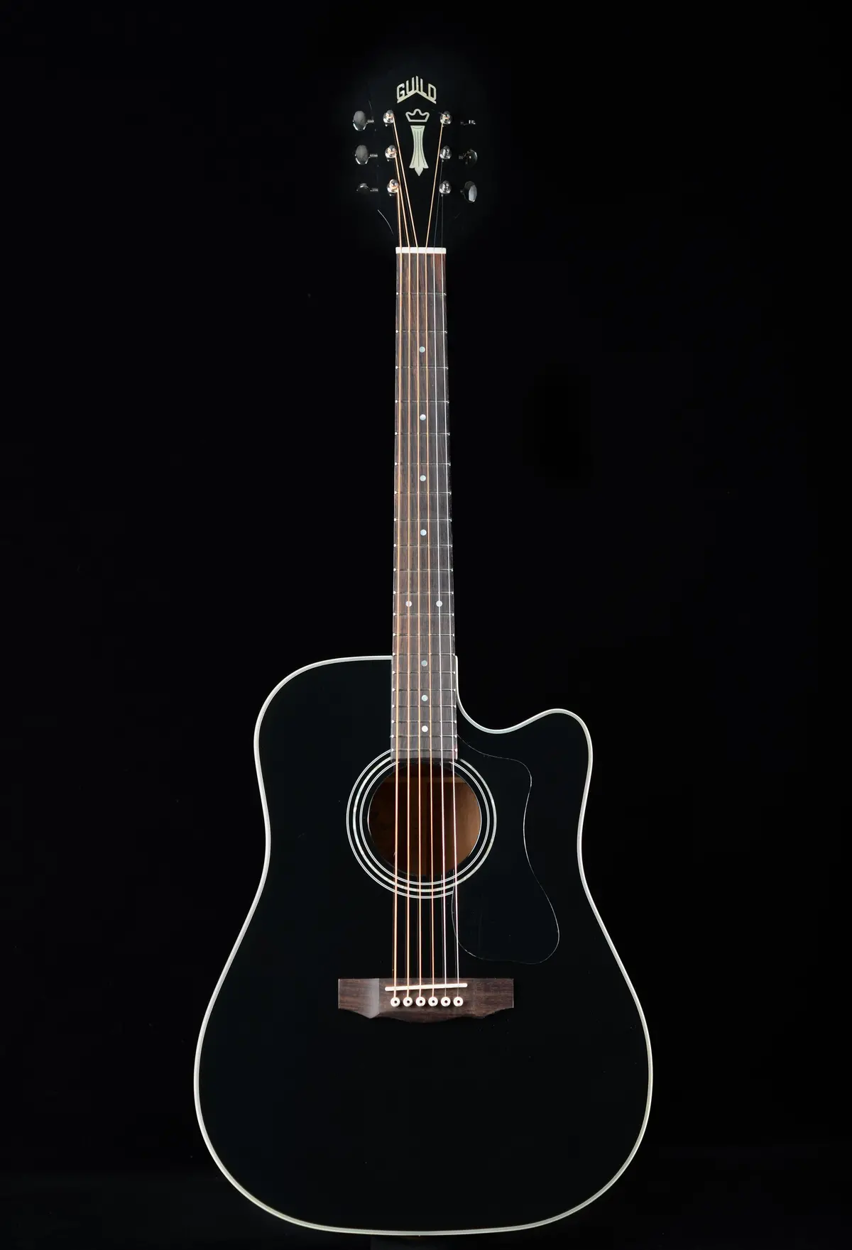 Guild Westerly Collection D-140Ce - Black 1