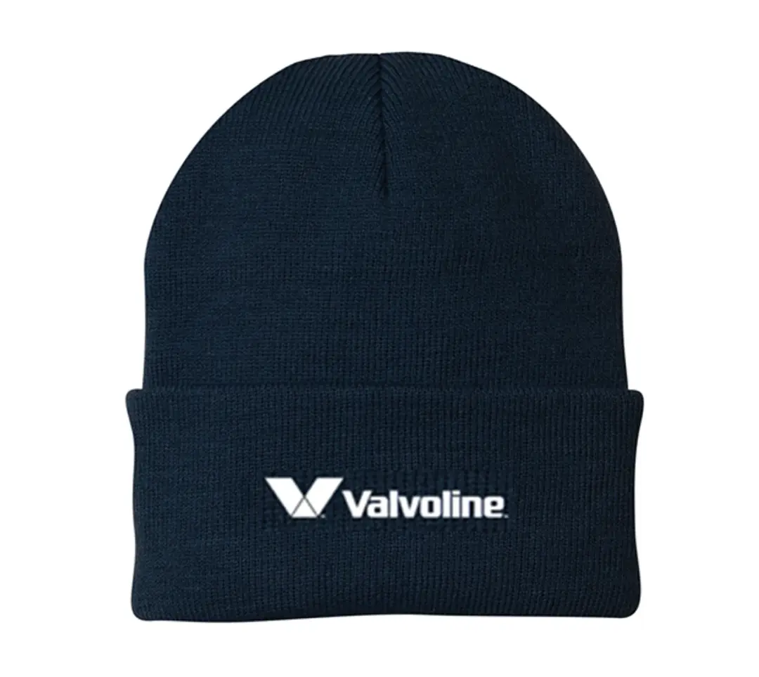 Valvoline Navy Knit Beanie 1