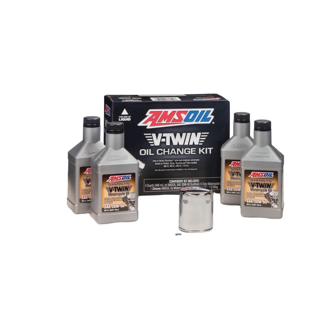 Amsoil® V-Twin Oil Change Kit 1