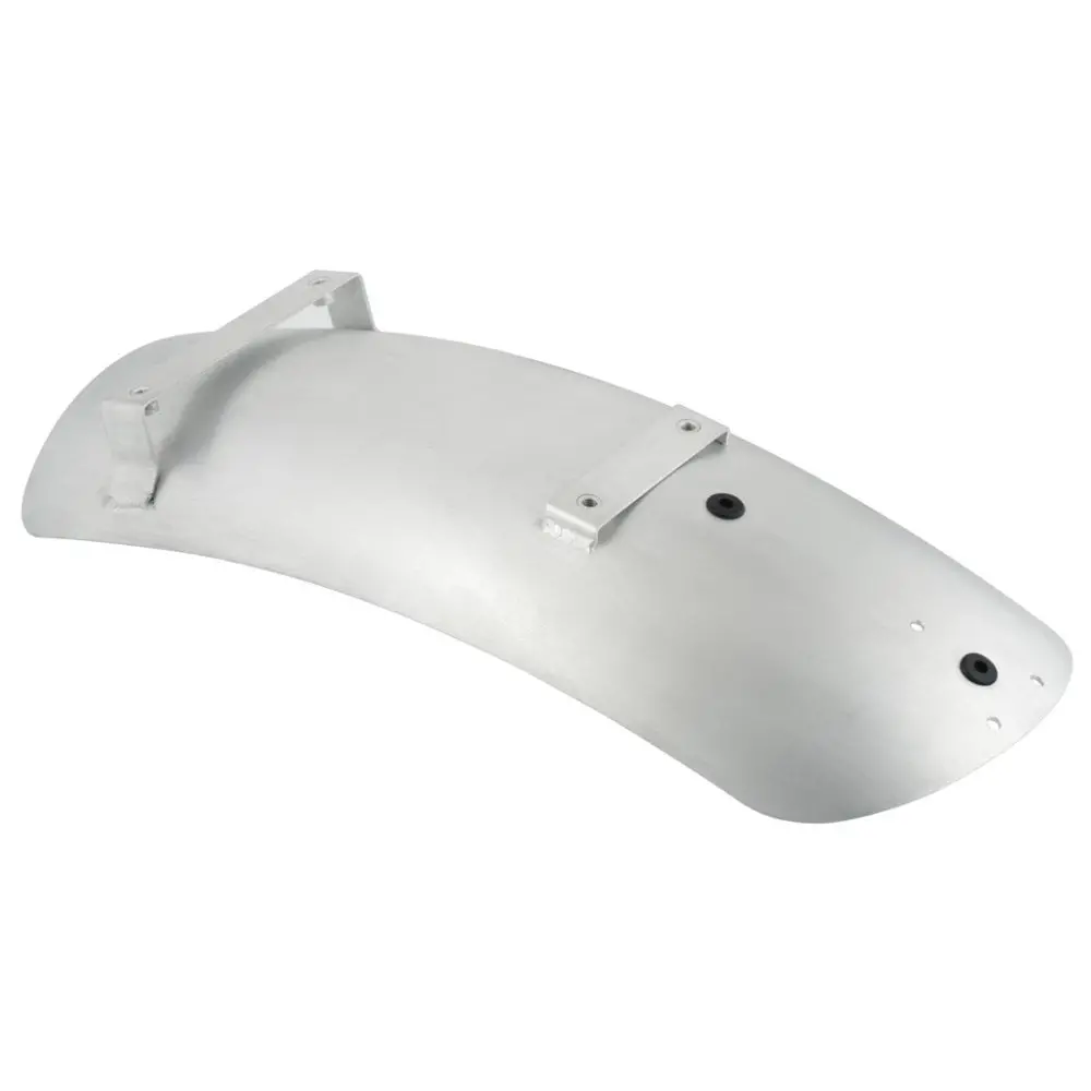 Motone High-Tail Custom Mudguard Predrilled For Fender Mount Light Kits - Brushed - Lc 1