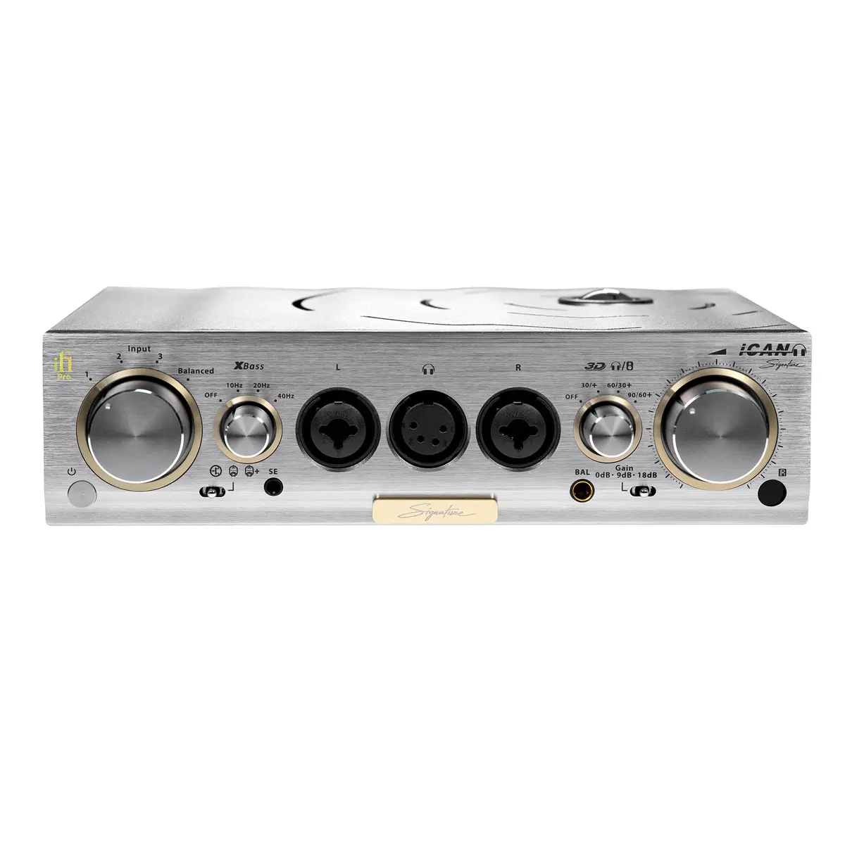Ifi Audio Pro Ican Signature Tube + Solid State Headphone Amp 1
