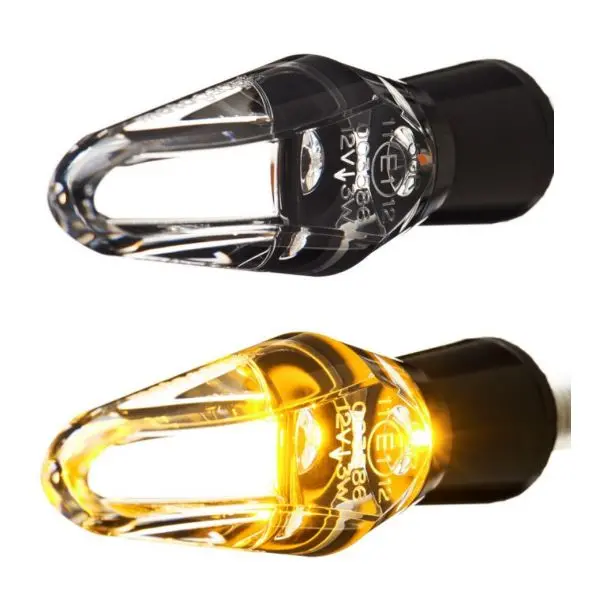 Motogadget M.Blaze Ice Led Turn Signals - Pair - Black 1