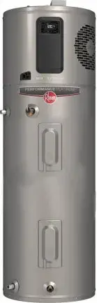 Rheem, Xe40t10h45u0, 40-Gallon (63T X 20.25W) 240V, Performance Platinum Hybrid High Efficiency Smart Tank Electric Water Heater 1