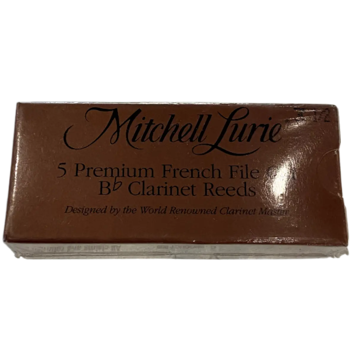 Rico - Mitchell Lurie - 5 Premium French File Cut Bb Clarinet Reeds - Size 3.5 1