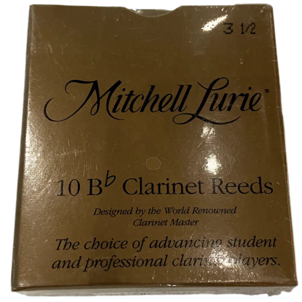 Rico - Mitchell Lurie - 10 Bb Clarinet Reeds - Size 3.5 1