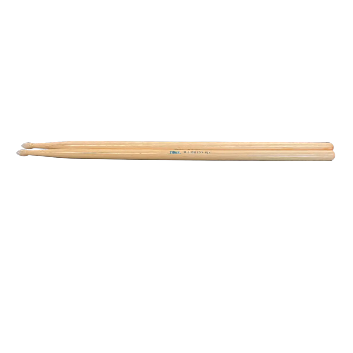 Vintage Fibes 5A-H Light Rock  - Drumsticks W/Nylon Tip - Hickory - Usa Made (1 Pair) 1
