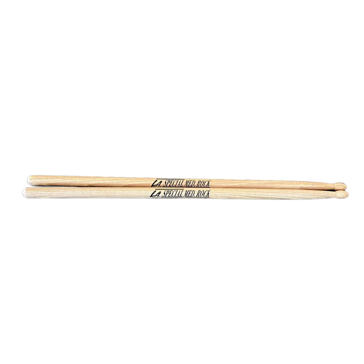 Promark La Special - Med. Rock Drumsticks W/Wood Tip - Hickory (1 Pair) 1