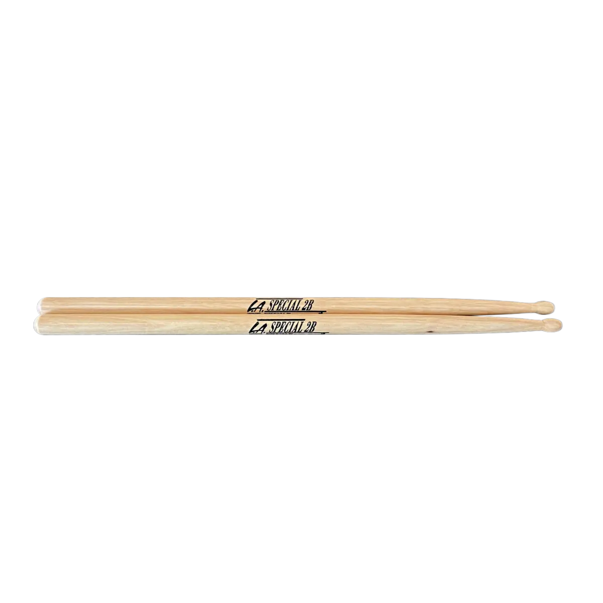 Promark La Special - 2B Drumsticks W/Wood Tip - Hickory (1 Pair) 1