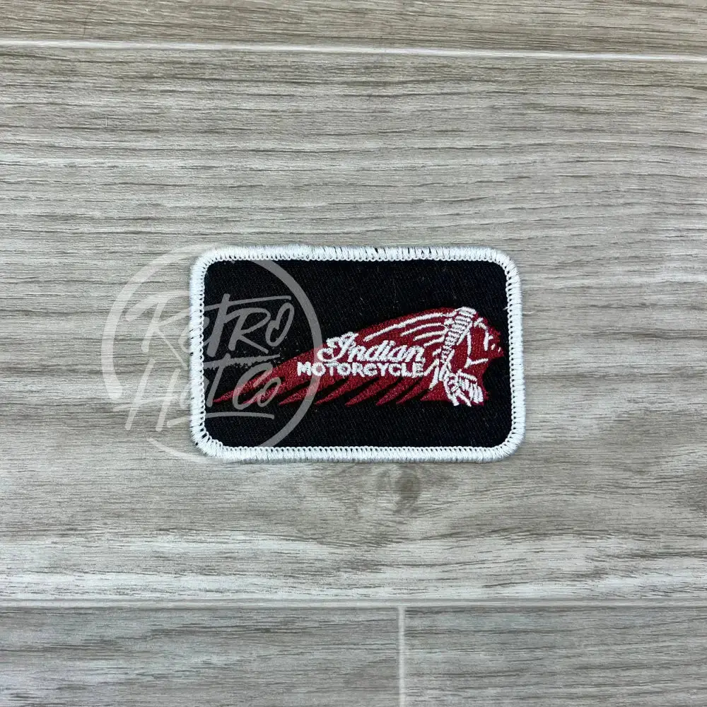 Indian Motorcycle (White Edge Rectangle) 1