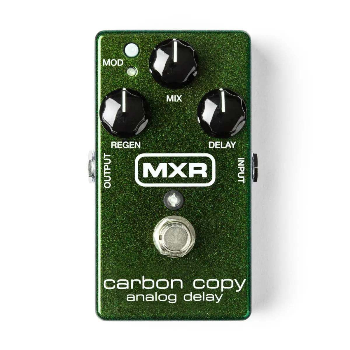 Mxr M169 Carbon Copy Analog Delay Pedal - Green Sparkle Finish 1