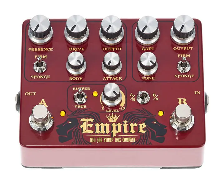 Big Joe Stomp Box Company Empire B-502 Effect Pedal (Overdrive) 1
