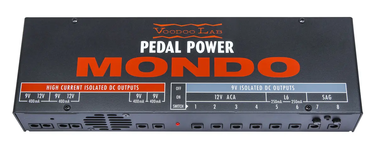 Voodoo Lab - Pedal Power Mondo - Pedal Power Supply - 12 Isolated Outputs 1