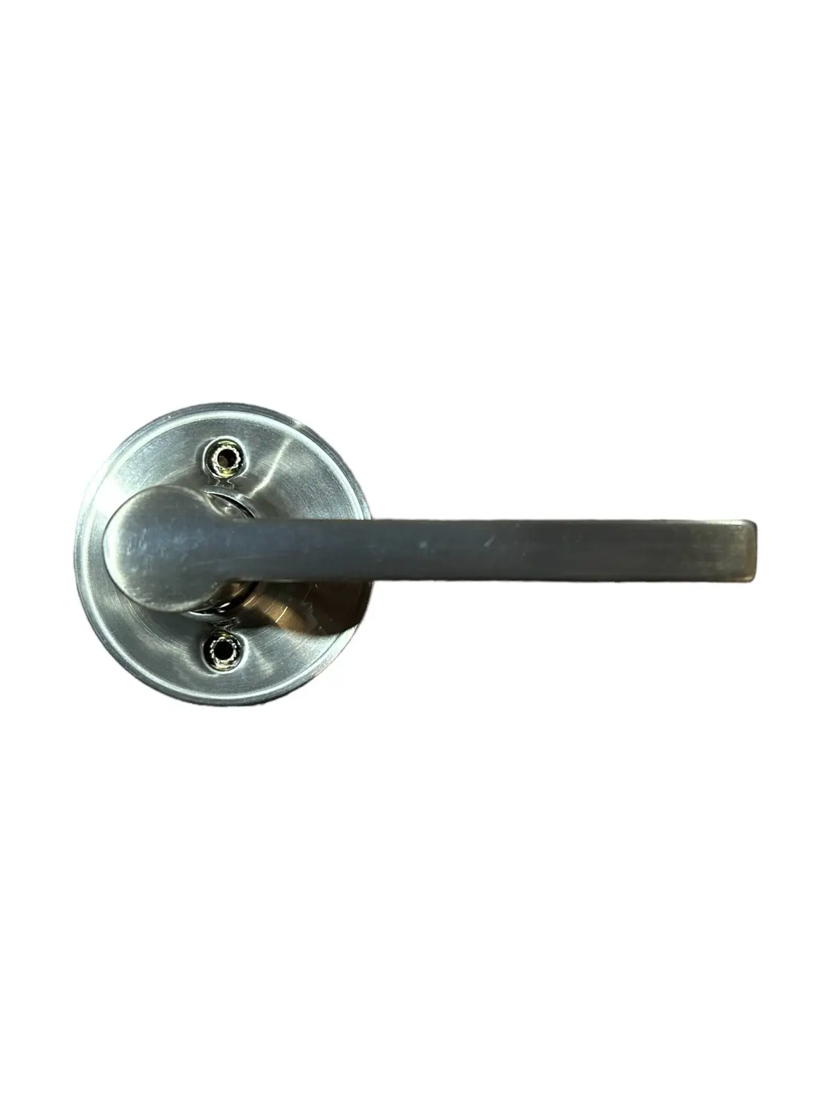 Schlage J170-Sol-619, Solstice Non-Turning One-Sided Dummy Door Lever (Formerly Dexter), In Satin Nickel - New In Box 1
