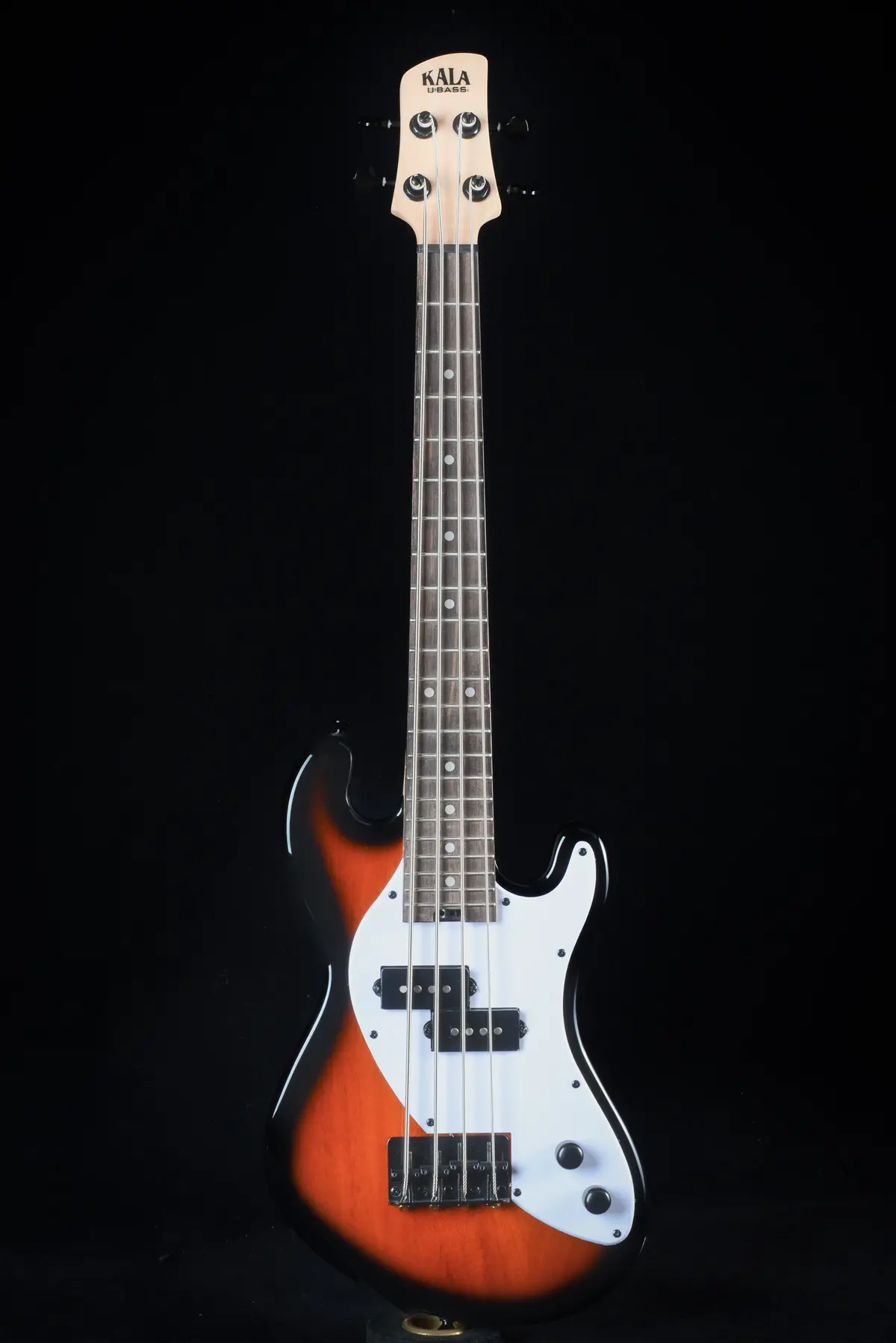 Kala Solid Body 4-String Fretted U-Bass - Sunburst 1