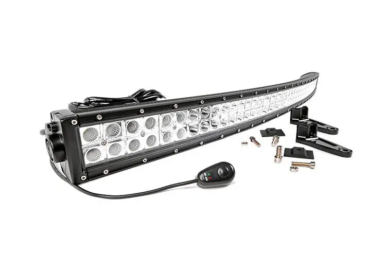 50-Inch Curved Cree Led Light Bar - (Dual Row | Chrome Series) 1