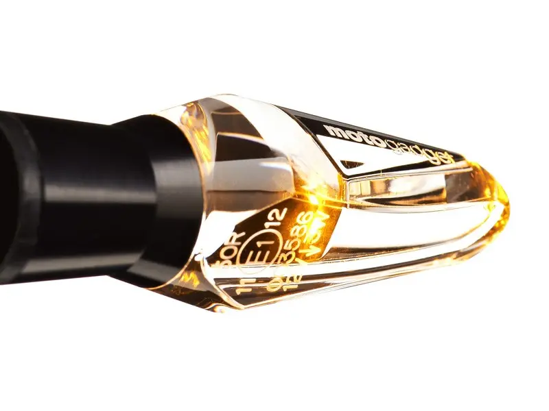 Motogadget M.Blaze Ice Led Turn Signals - Pair - Black 2