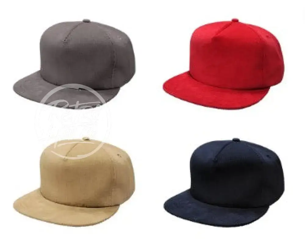 Medium Profile Corduroy Hat W/Snapback 1