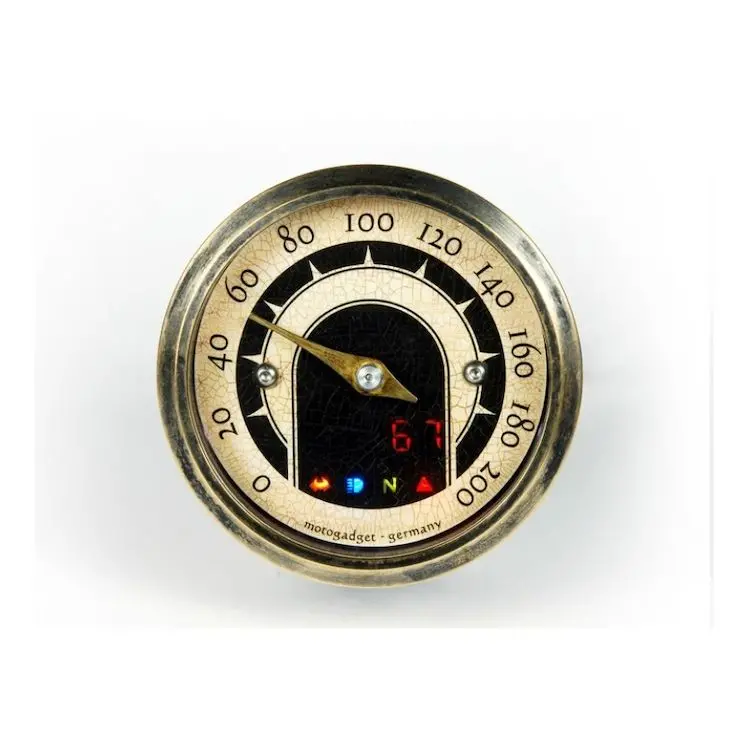 Motogadget Motoscope Tiny Vintage Speedometer 1