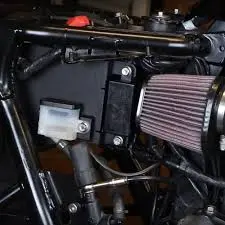 Motone Air Box Elimination Tray - 2008 - 2015 Triumph Bonneville, Thruxton, Scrambler 2