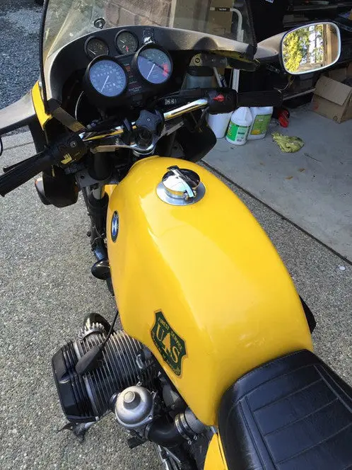 Motone Classic Bmw R-Series Monza Gas Cap With Adapter 2