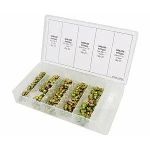 100 Piece Metric Grease Fitting Assortment | 5897 1