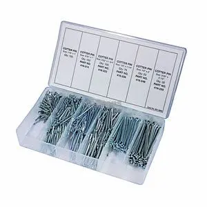 Cotter Pin Assortment, 555 Pieces | 11 1