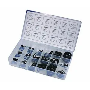 Neoprene O-Ring Assortment, 225 Pieces | 12 1