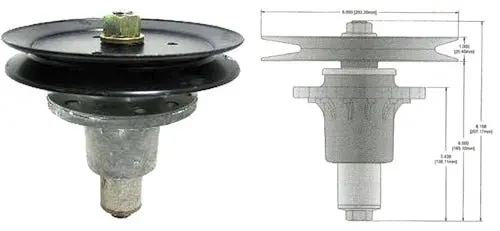 Replaces Exmark Spindle Assembly 1-644092 | Sh13006 1