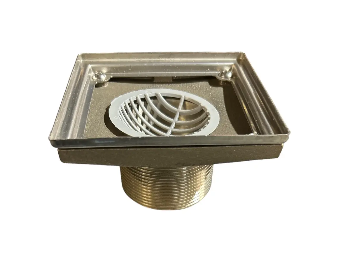 Newport Brass, N277-01 2 In. Threaded Bronze/Brass Forever Brass - Pvd Shower Drain New In Box 1