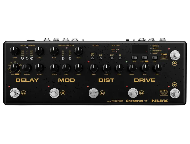 Nux Cerberus Integrated Effects And Controller 1