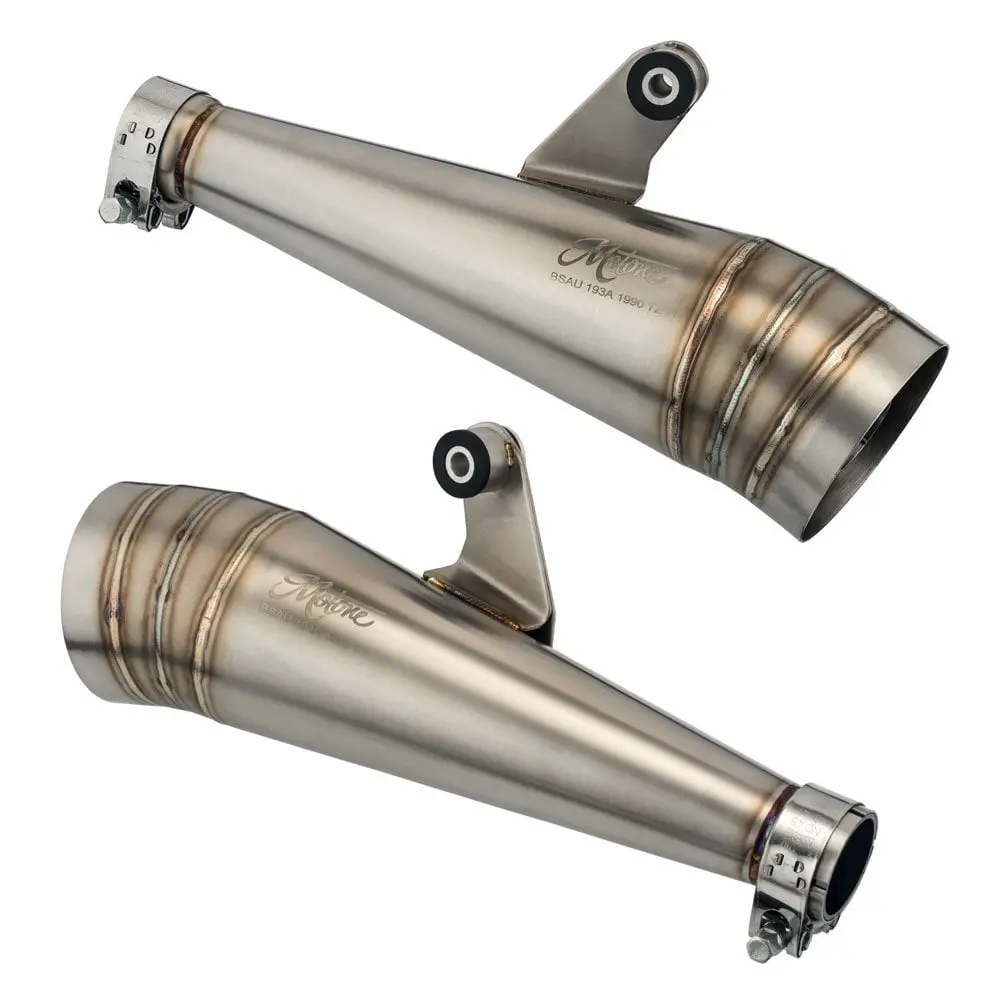 Motone Odin - Exhaust System - Street Twin / Street Cup - Gp Style Race Slip Ons 1