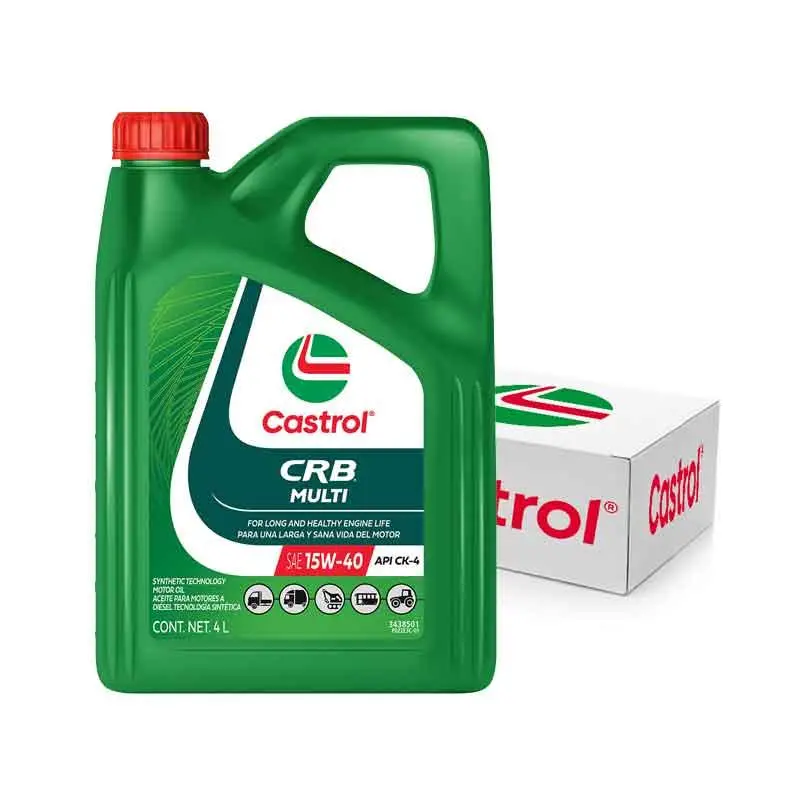 Lubricante Castrol Crb Multi 15W-40 Ck-4, 3X4l U3 1