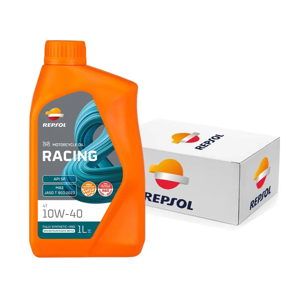 Caja Lubricante Repsol Racing 4T 10W-40 12Lt 1