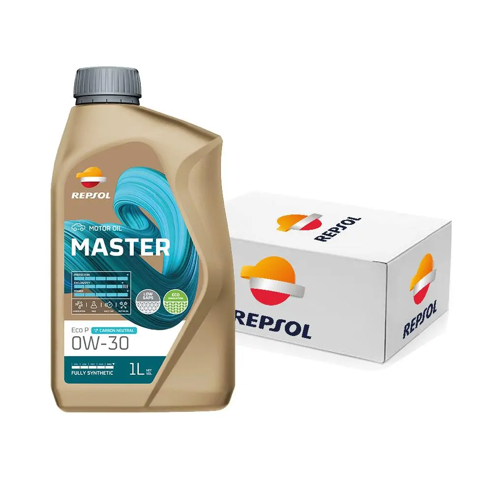 Caja Lubricante Repsol Master Eco P 0W-30 12Lt 1