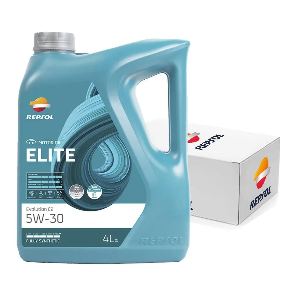 Caja Lubricante Repsol Elite Evolution C2 5W-30 20Lt 1