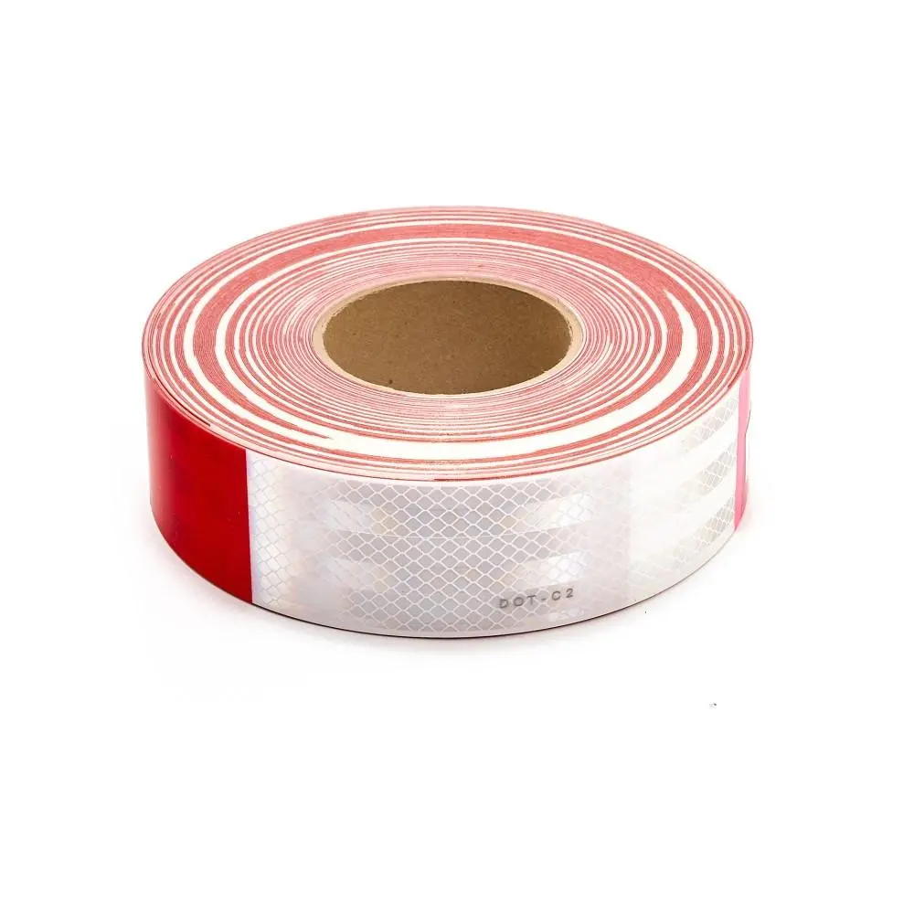 Cinta Reflectante3m Blanco/Rojo Rollo 2Pulg X 45,72 Mt 1