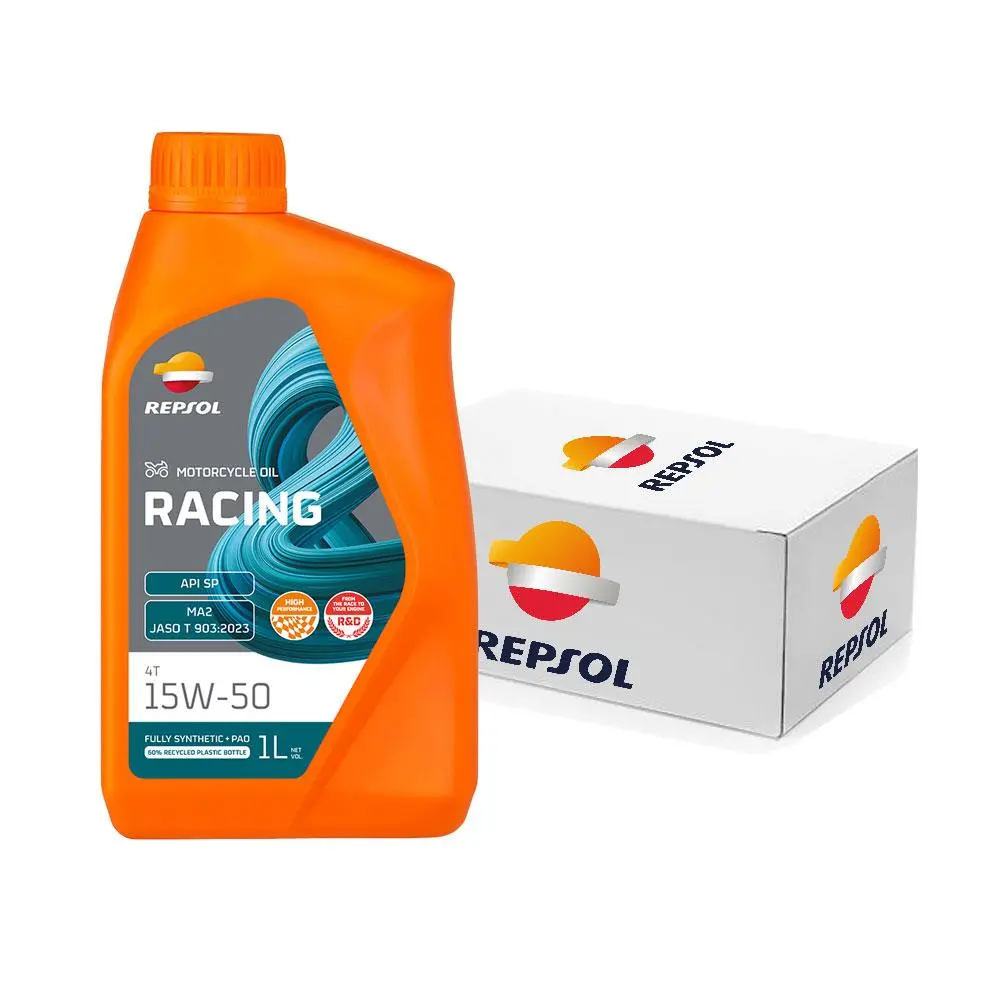 Caja Lubricante Repsol Racing 4T 15W-50 12Lt 1